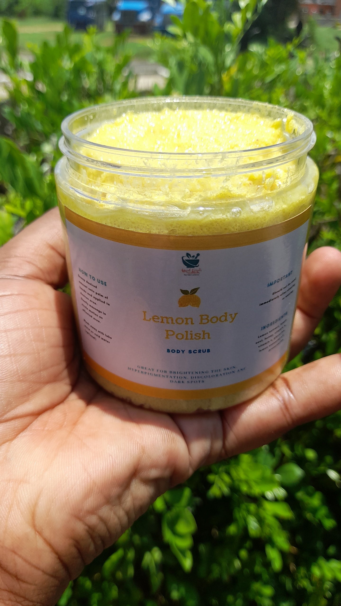 Lemon Body Polish