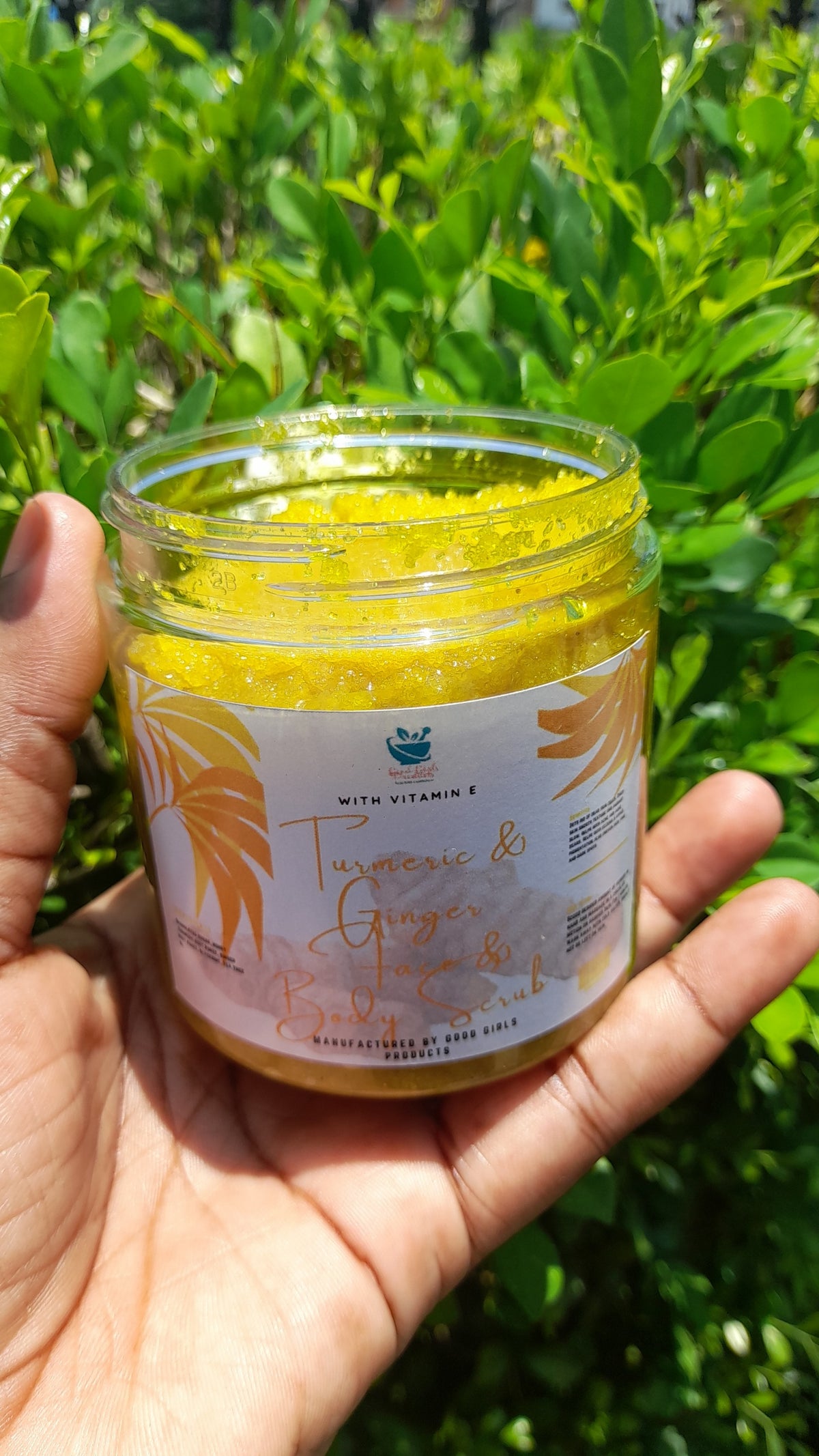 Turmeric & Ginger Scrub 8 oz