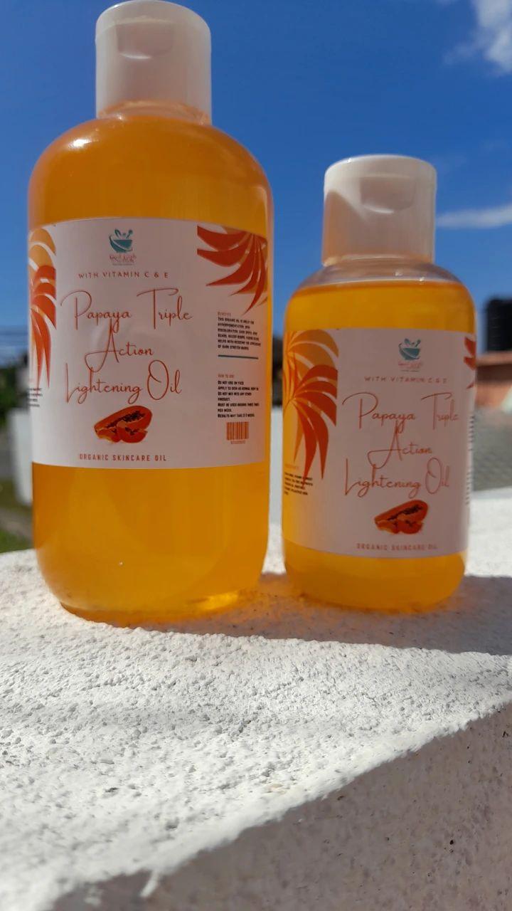 Papaya Triple Action Lightening Oil-Restocking Sept 10-15